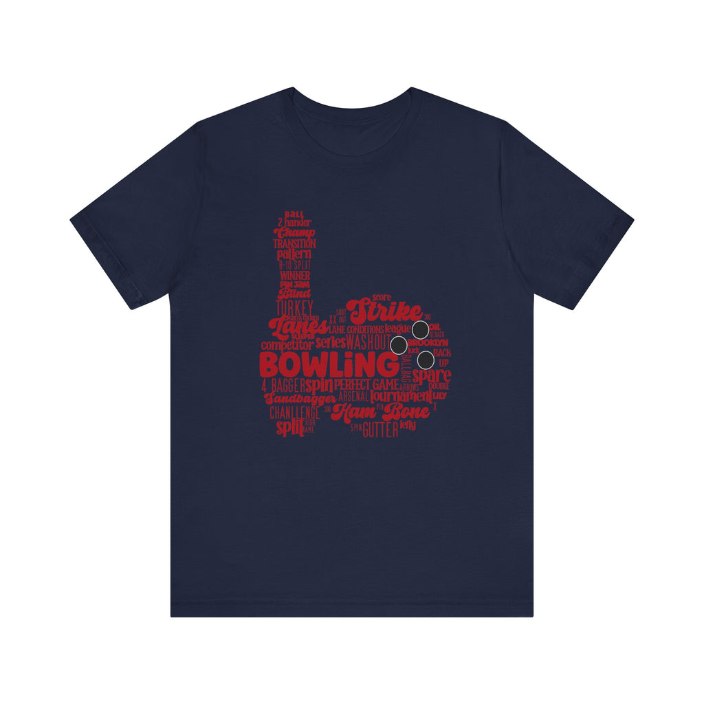 Bowling Terms Short Sleeve Tee