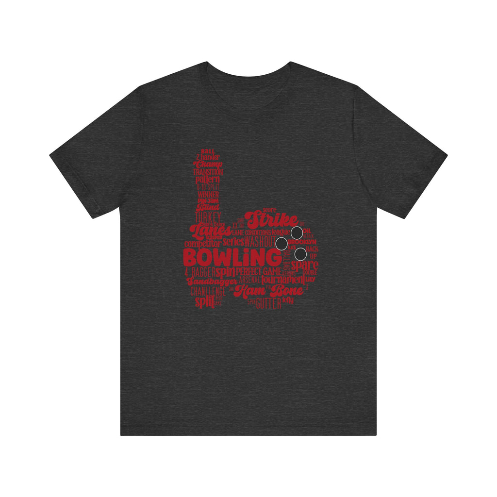 Bowling Terms Short Sleeve Tee