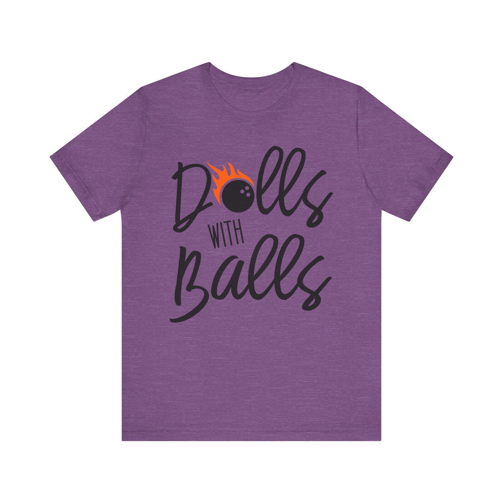 Dolls with Balls Flame Short Sleeve Tee