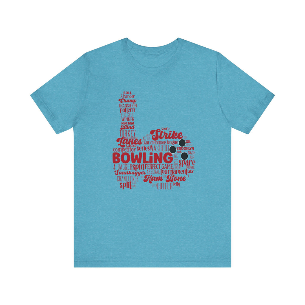 Bowling Terms Short Sleeve Tee