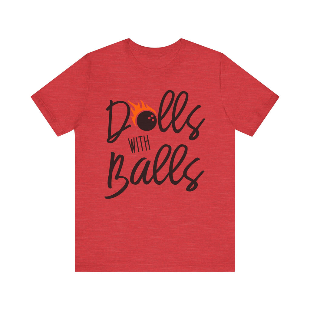 Dolls with Balls Flame Short Sleeve Tee