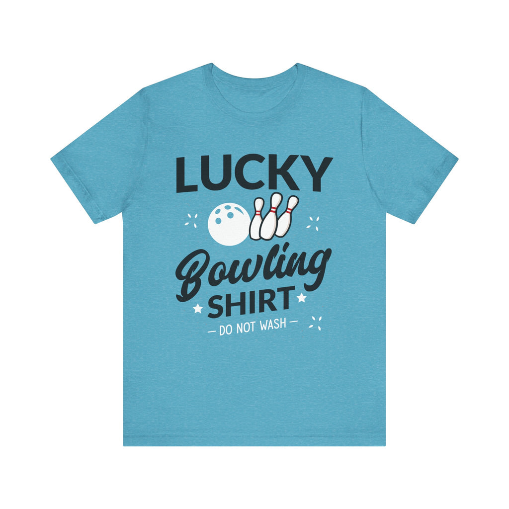 Lucky Bowling Shirt Unisex Jersey Short Sleeve Tee