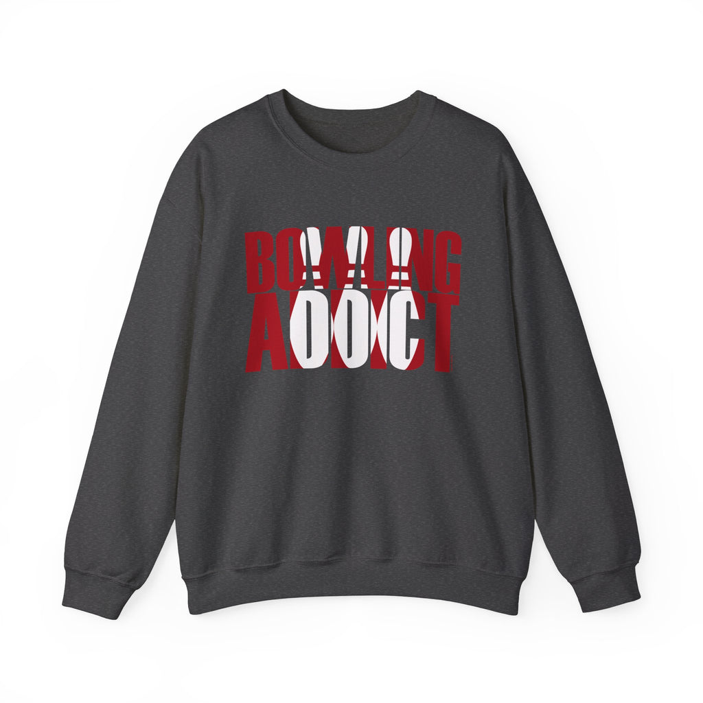 Bowling Addict Unisex Heavy Blend™ Crewneck Sweatshirt