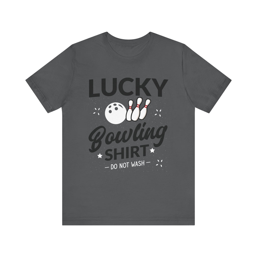 Lucky Bowling Shirt Unisex Jersey Short Sleeve Tee