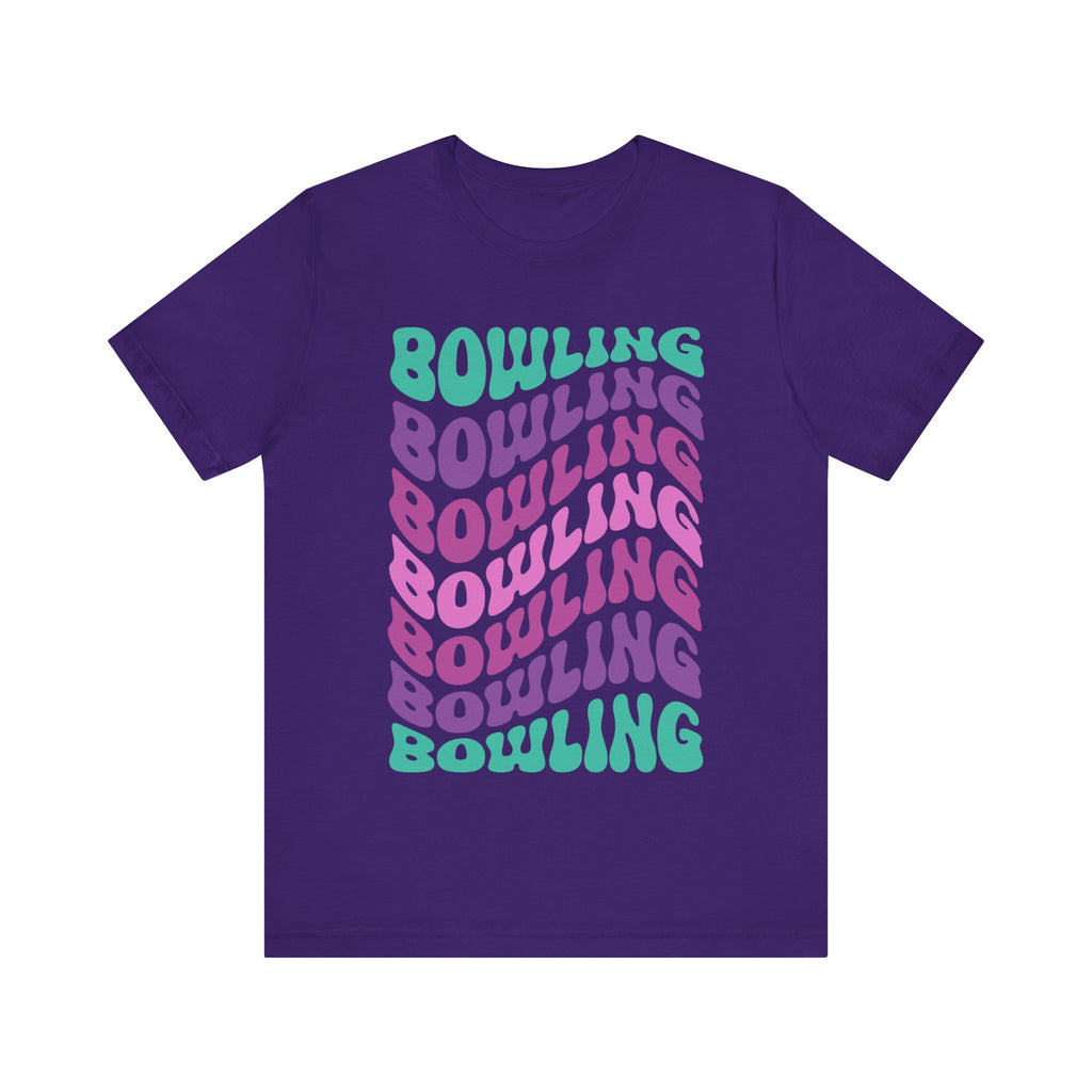 Bowling Retro Wave Short Sleeve Tee