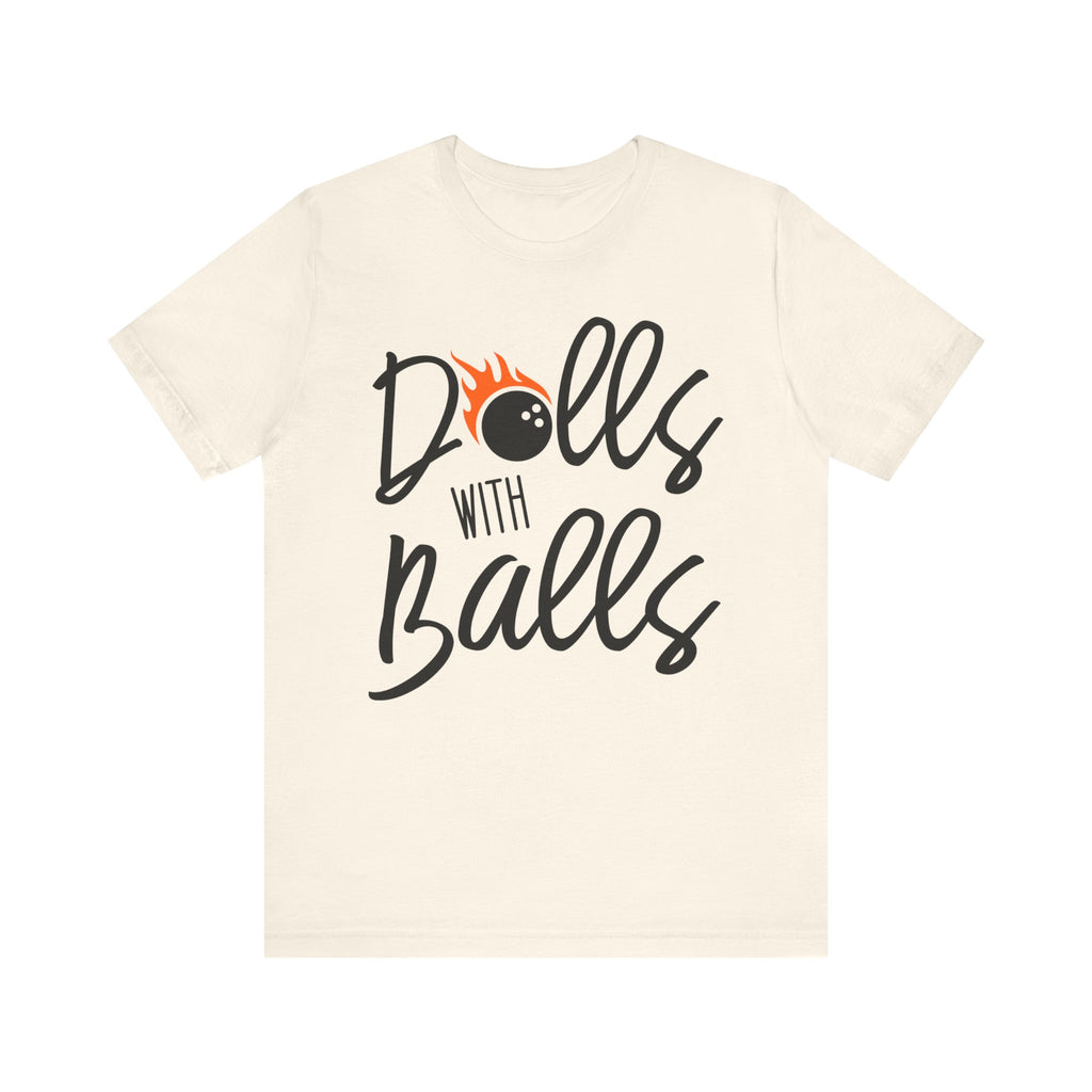 Dolls with Balls Flame Short Sleeve Tee