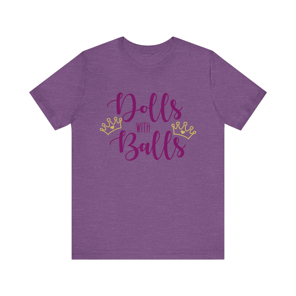 Dolls with Balls Crown Short Sleeve Tee