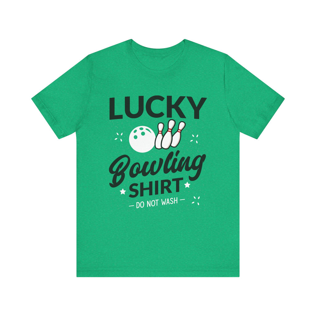 Lucky Bowling Shirt Unisex Jersey Short Sleeve Tee