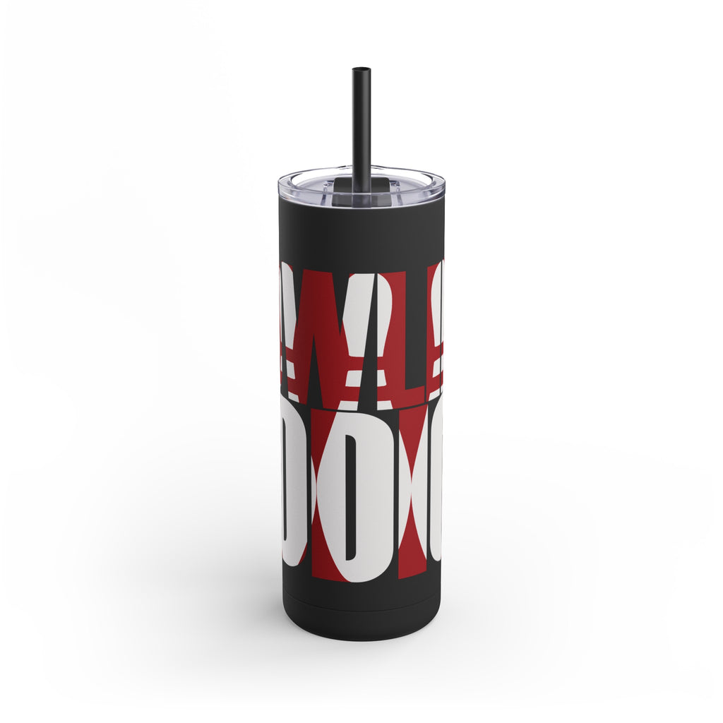 Bowling Addict Skinny Matte Tumbler, 20oz