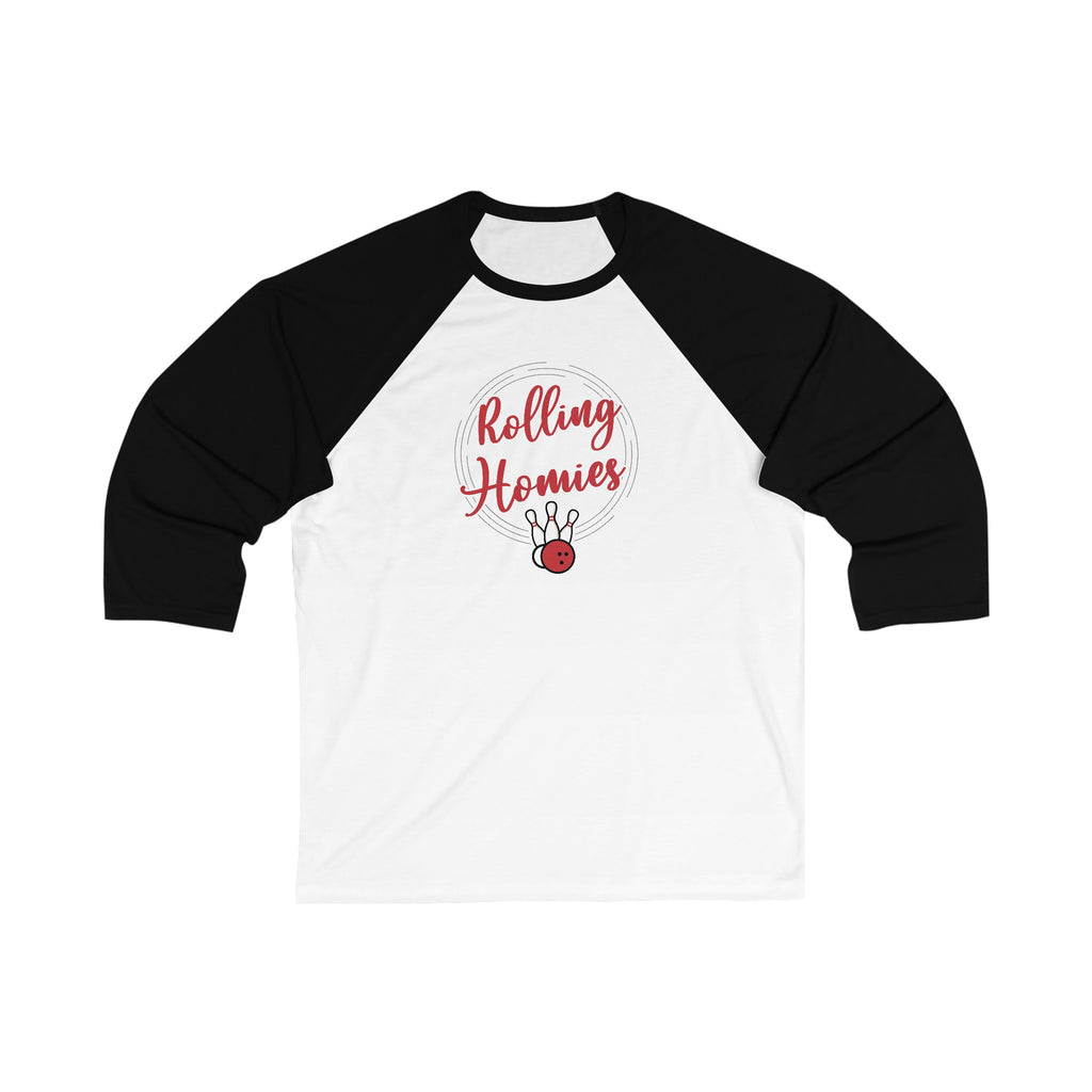 Rolling With My Homies Unisex 3\4 Sleeve Baseball Tee