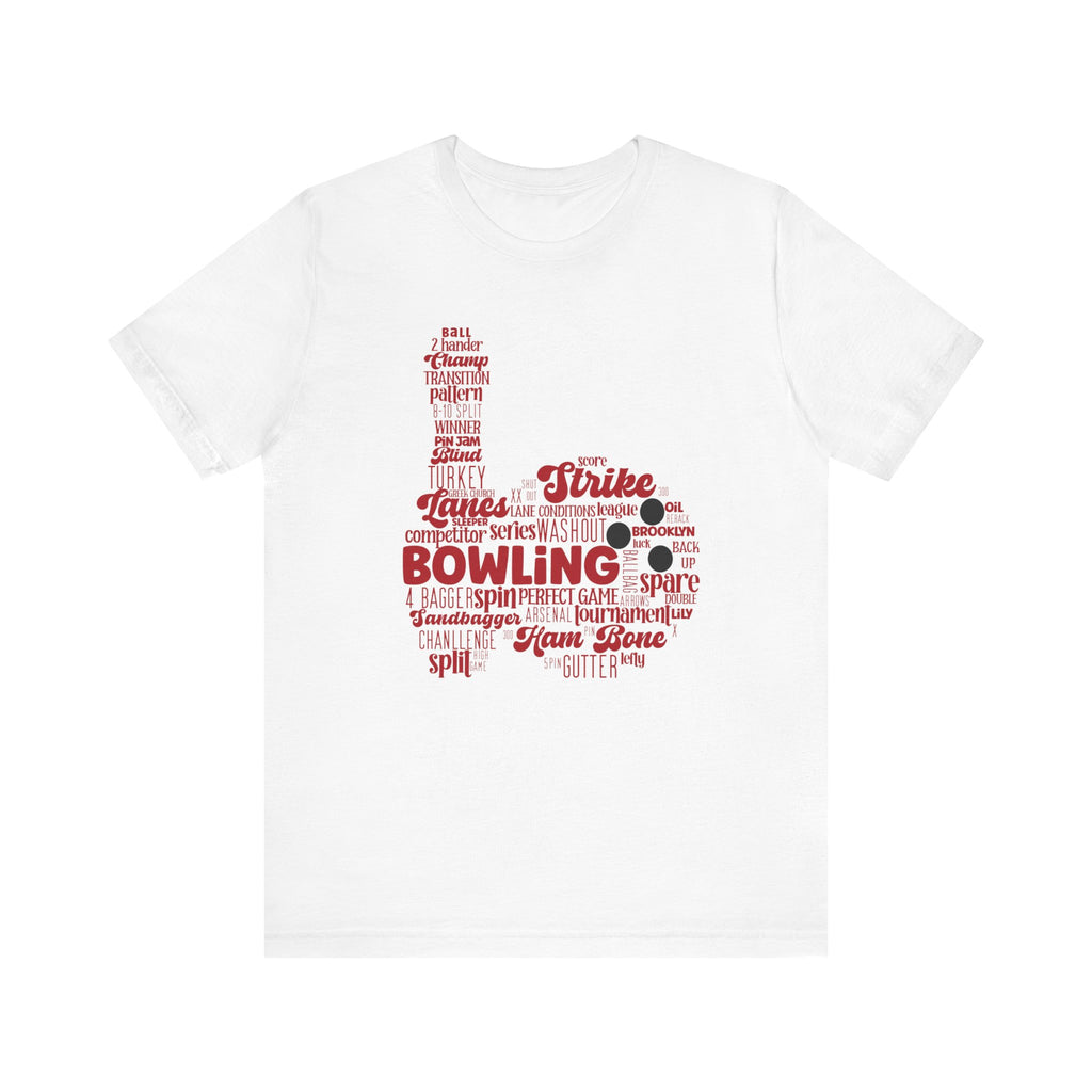 Bowling Terms Short Sleeve Tee