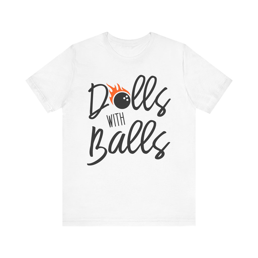 Dolls with Balls Flame Short Sleeve Tee