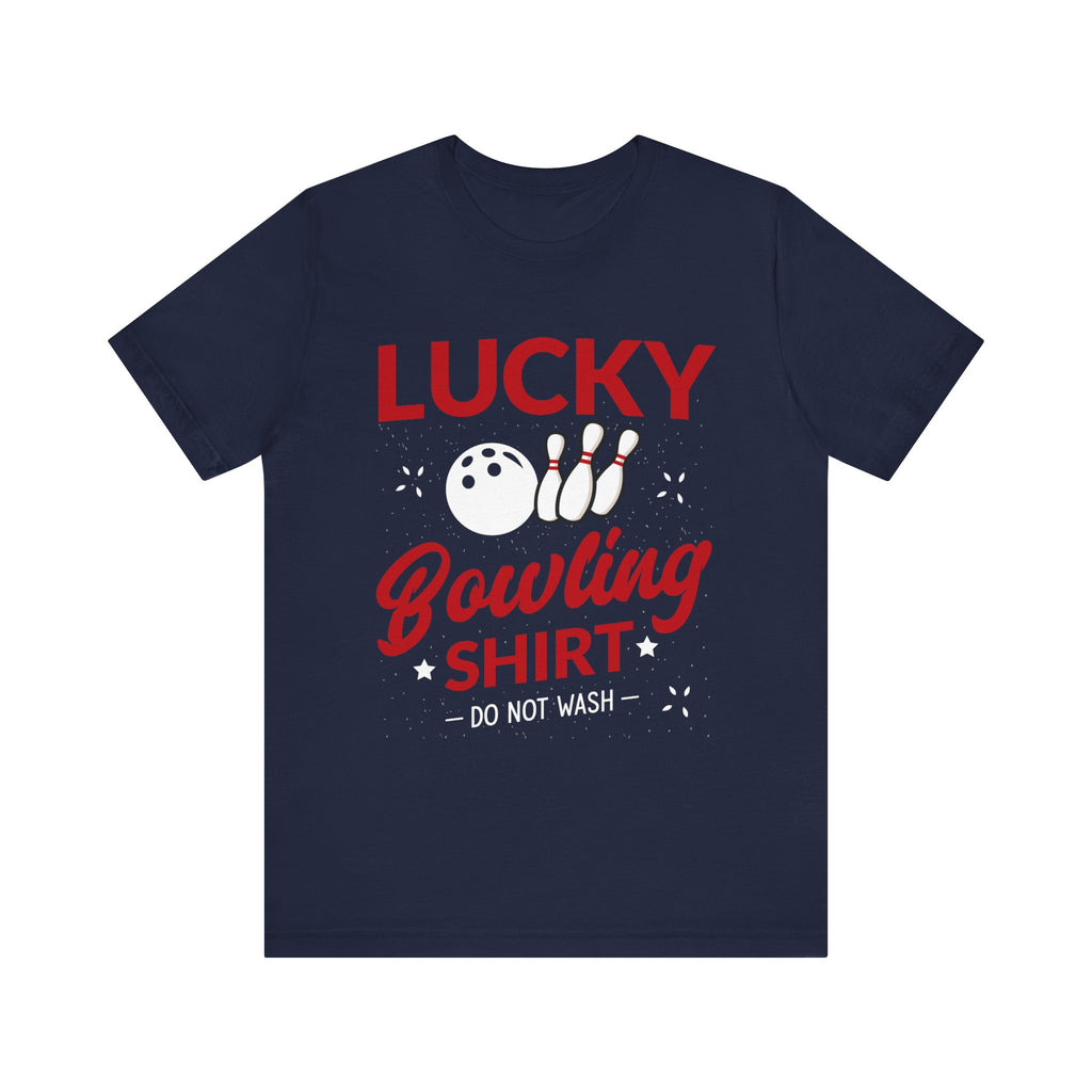 Lucky Bowling Shirt Unisex Jersey Short Sleeve Tee